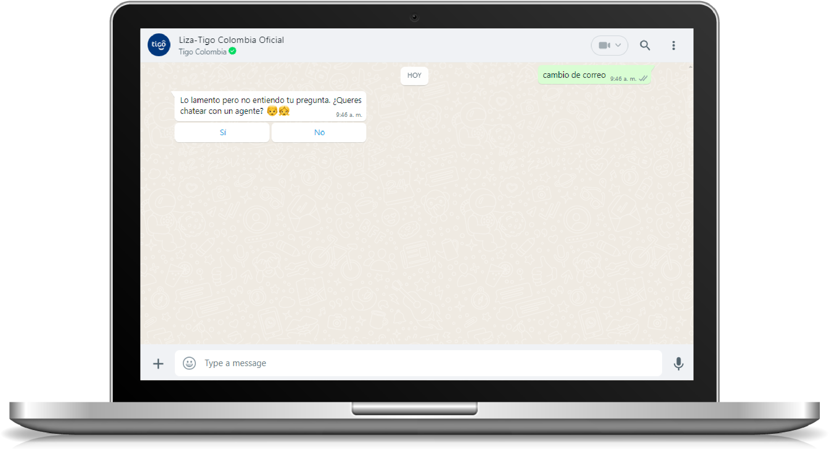 aw-cambio de correo factura digital tigo