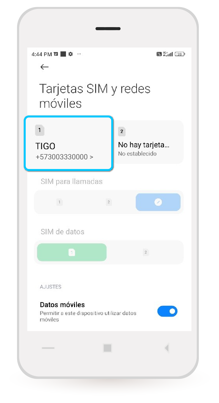 aw-opcion configuracion volte tigo xiaomi