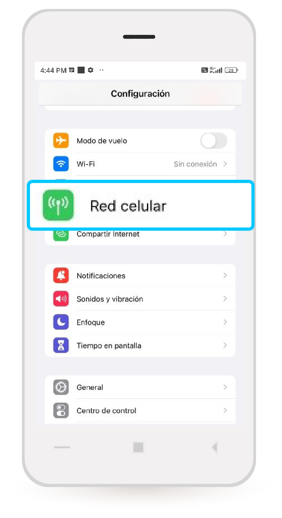 aw-configuracion voz y datos llamadas volte tigo