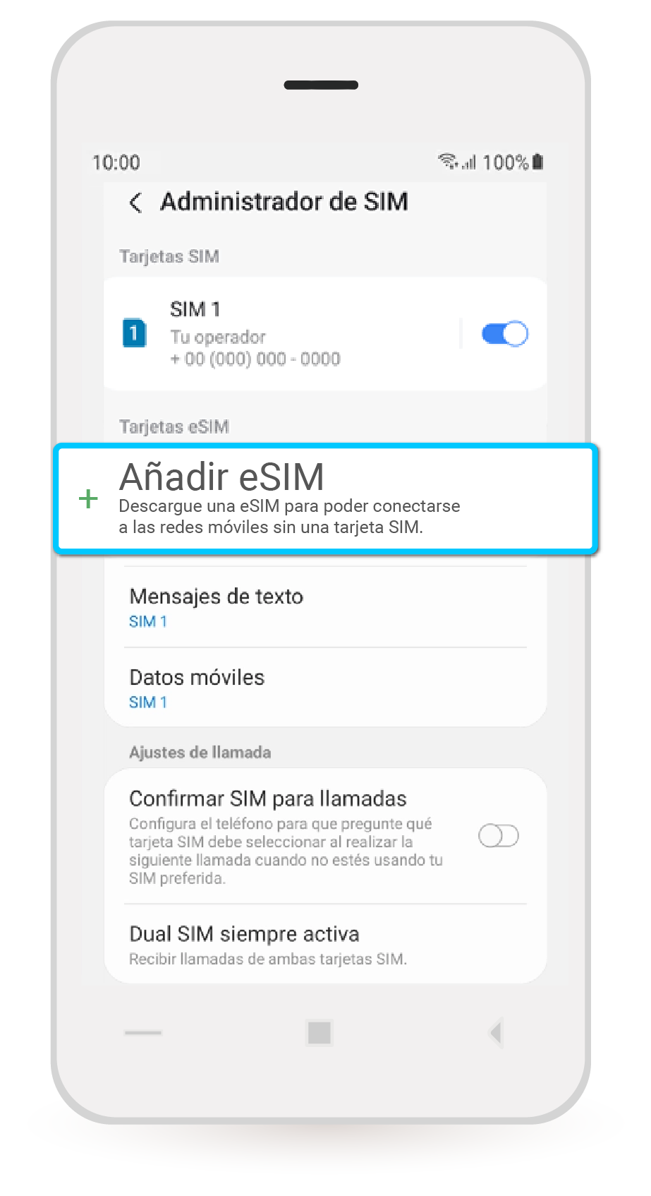 aw-escanear proveedor tigo esim samsung