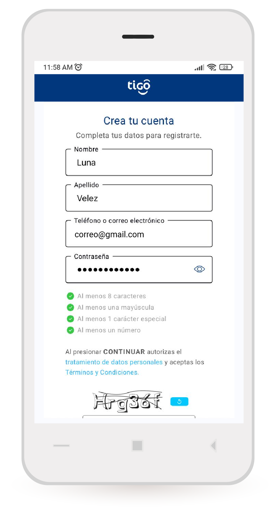 aw-asociar cuenta servicios mi tigo app