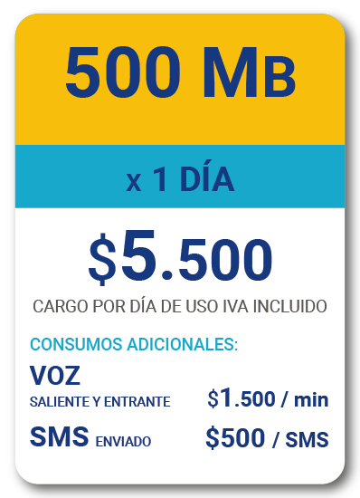aw-paquete roaming internacional tigo 500 mb