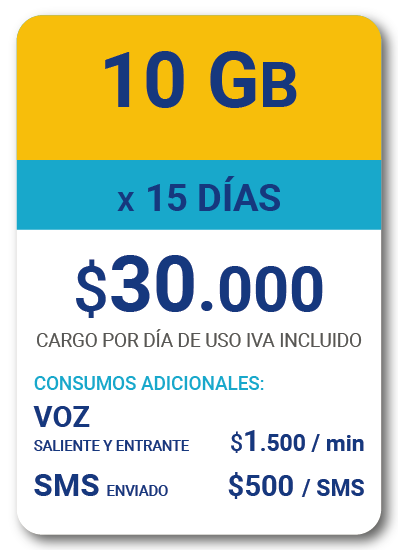 aw-roaming de datos tigo 10 gb