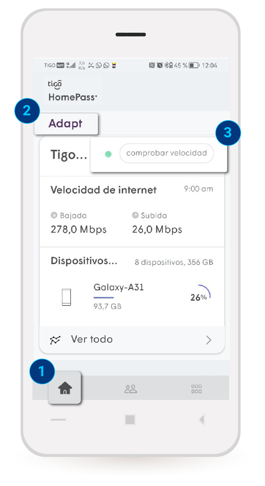 aw-inicio comprobar velocidad tigo wifi