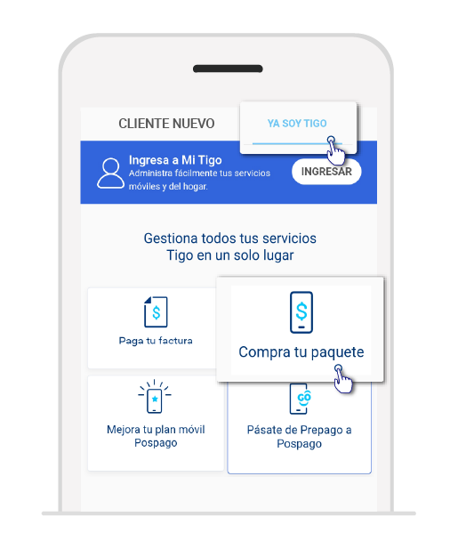 aw-Recargar Tigo con Nequi Paso 1 Pagina Web 