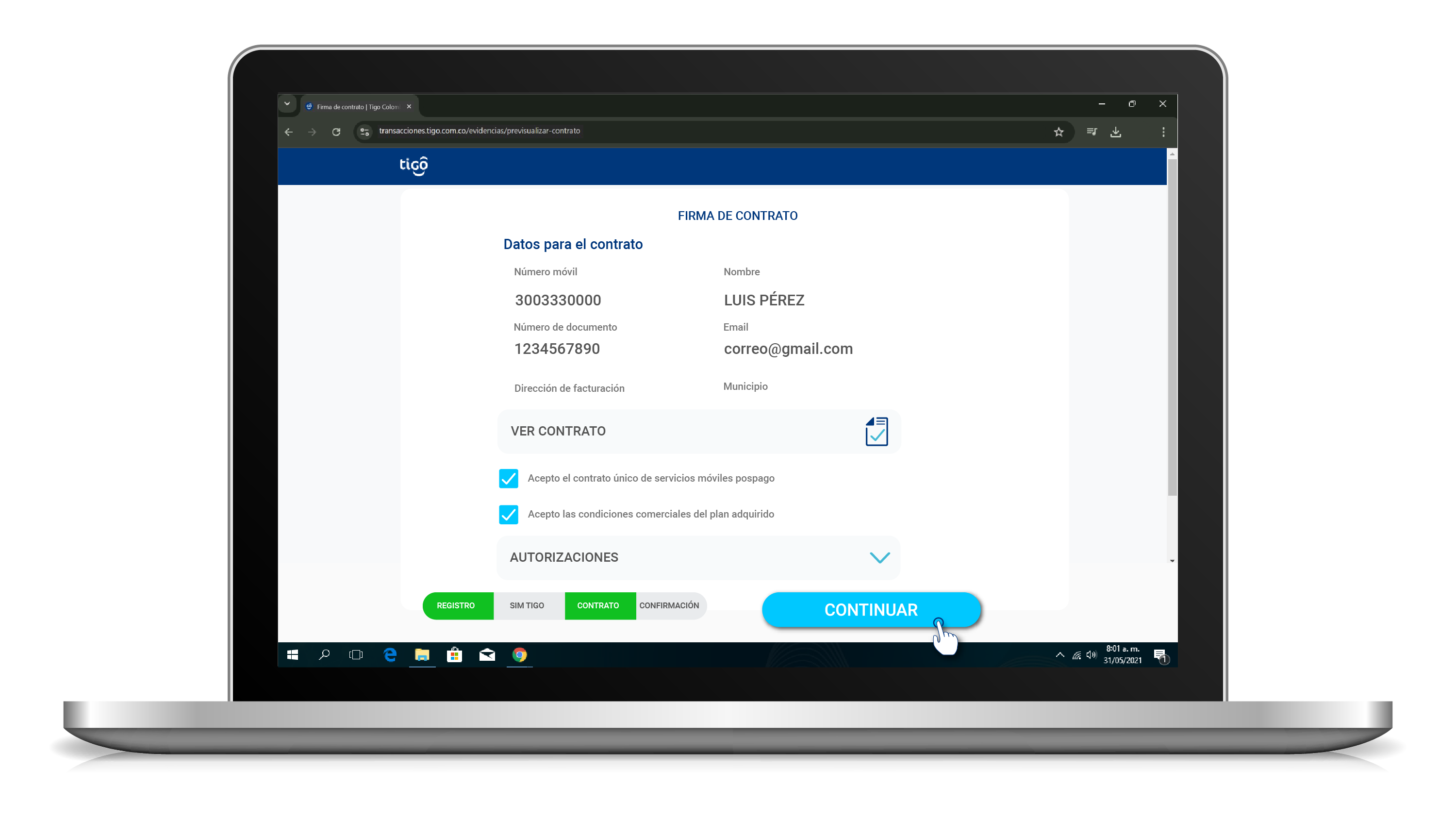 aw-datos personales sim virtual tigo