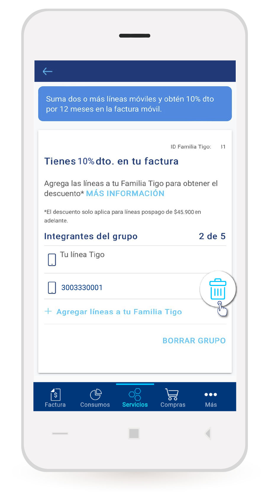 aw-Pospago especial tigo