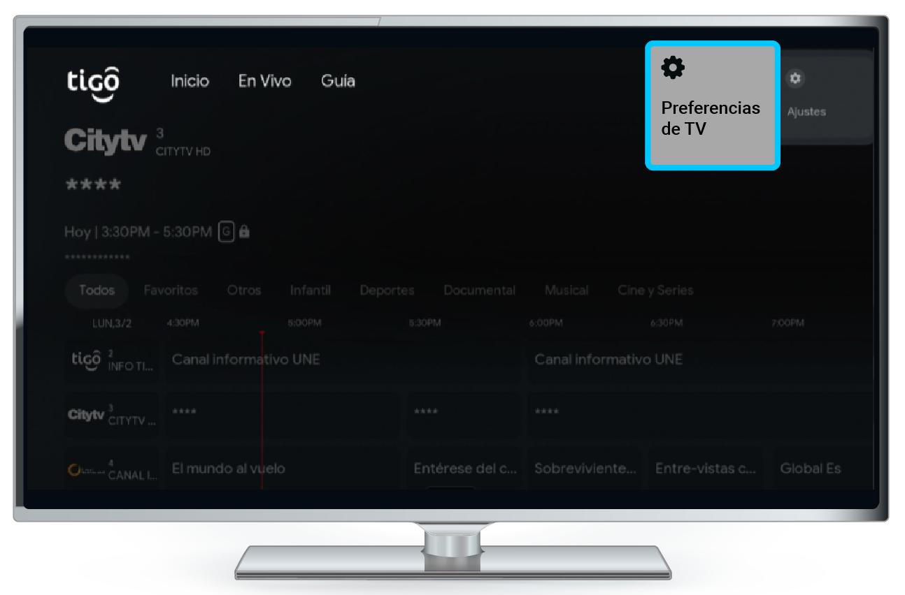 aw-pin control parental decodificador tigo