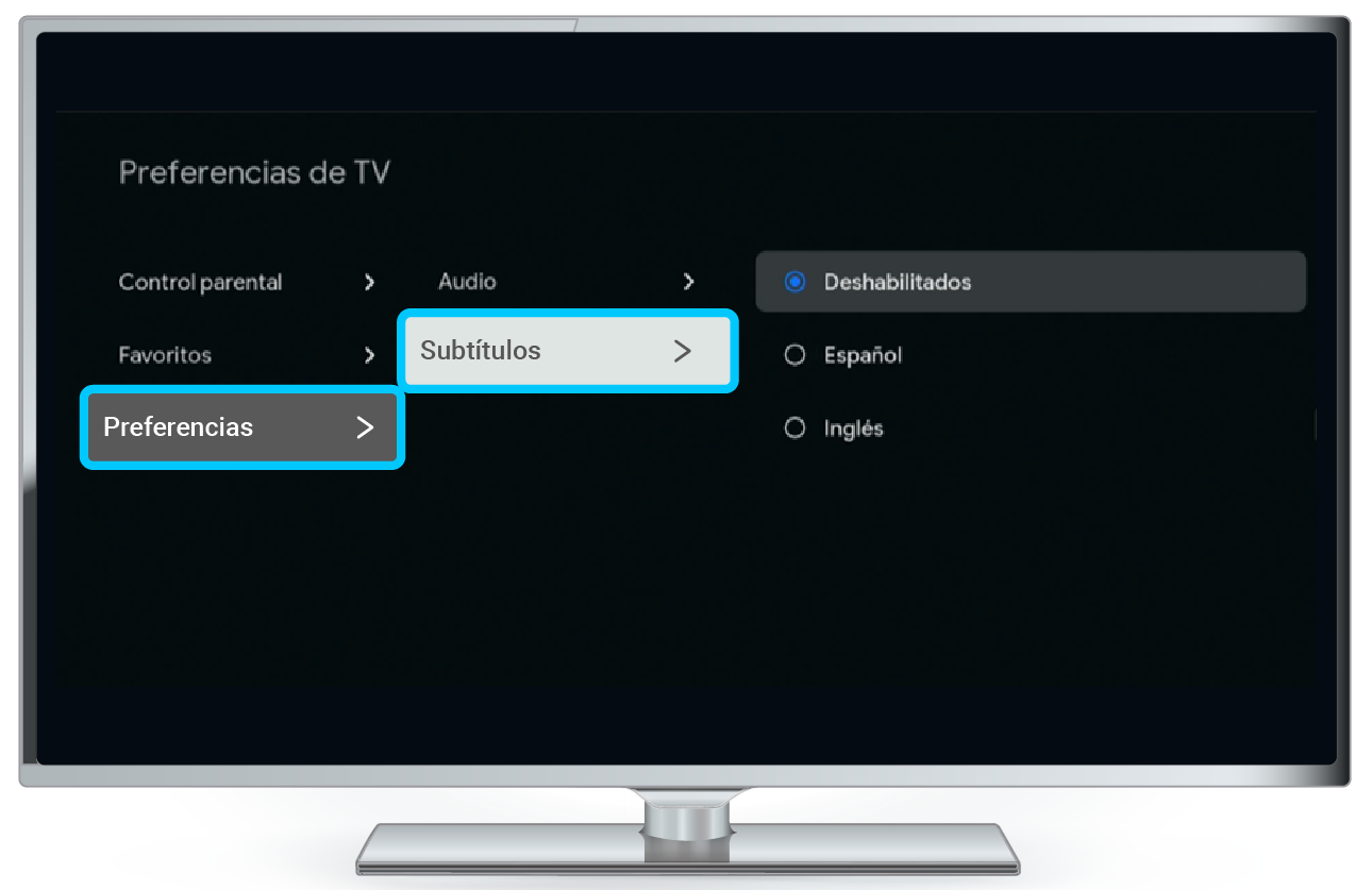 aw-opciones subtitulos decodificador tigo