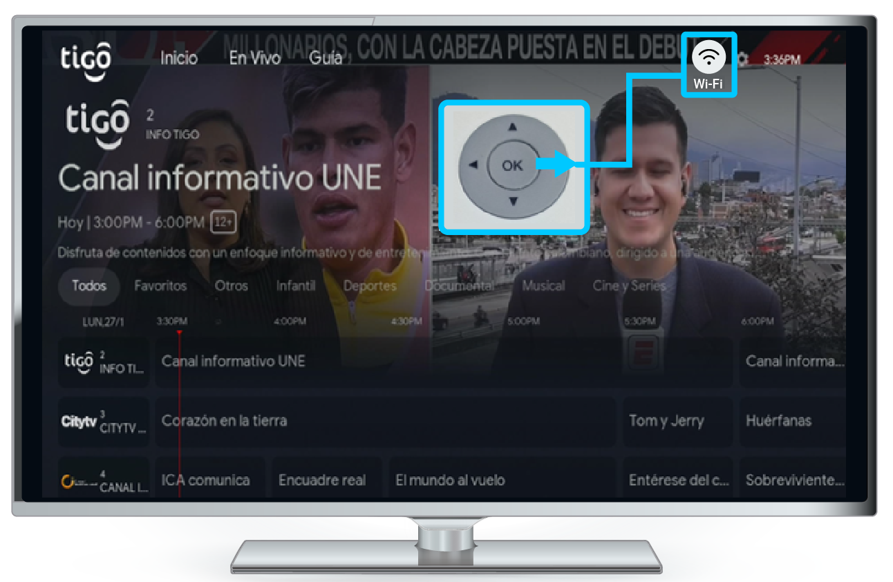 aw-buscar redes inalambricas decodificador de tv tigo